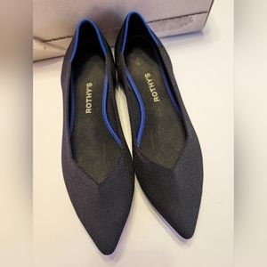Rothy's the Point black flats size 12